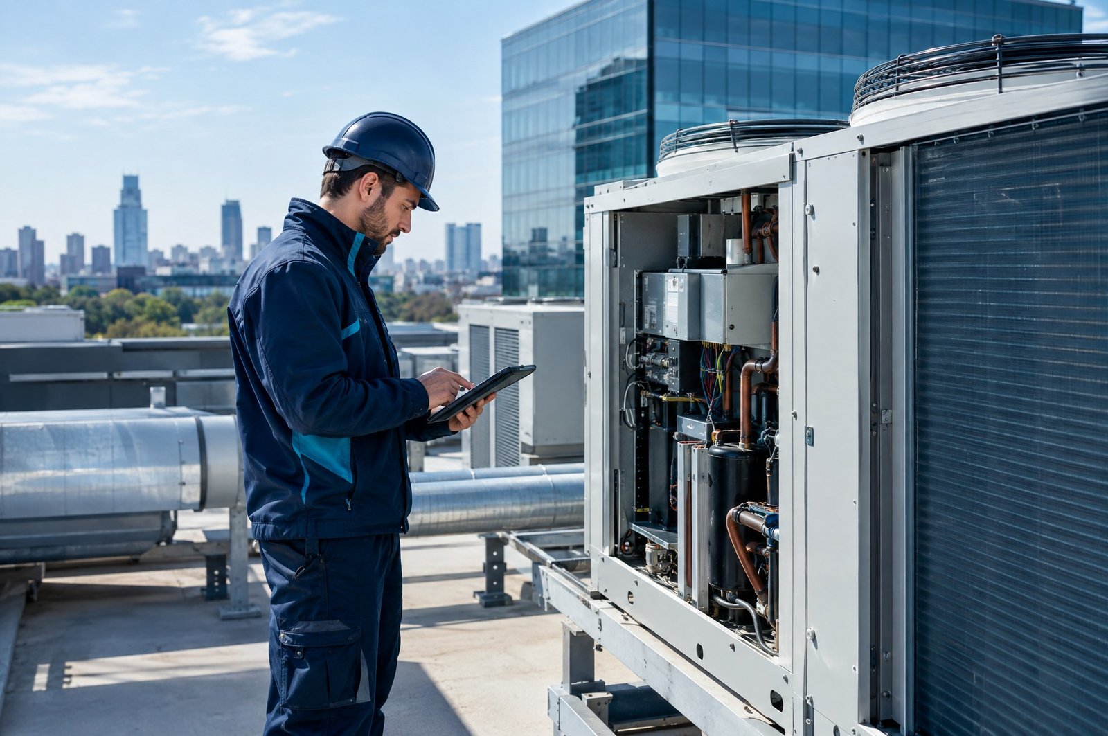 Equipos HVAC para climatización de edificios